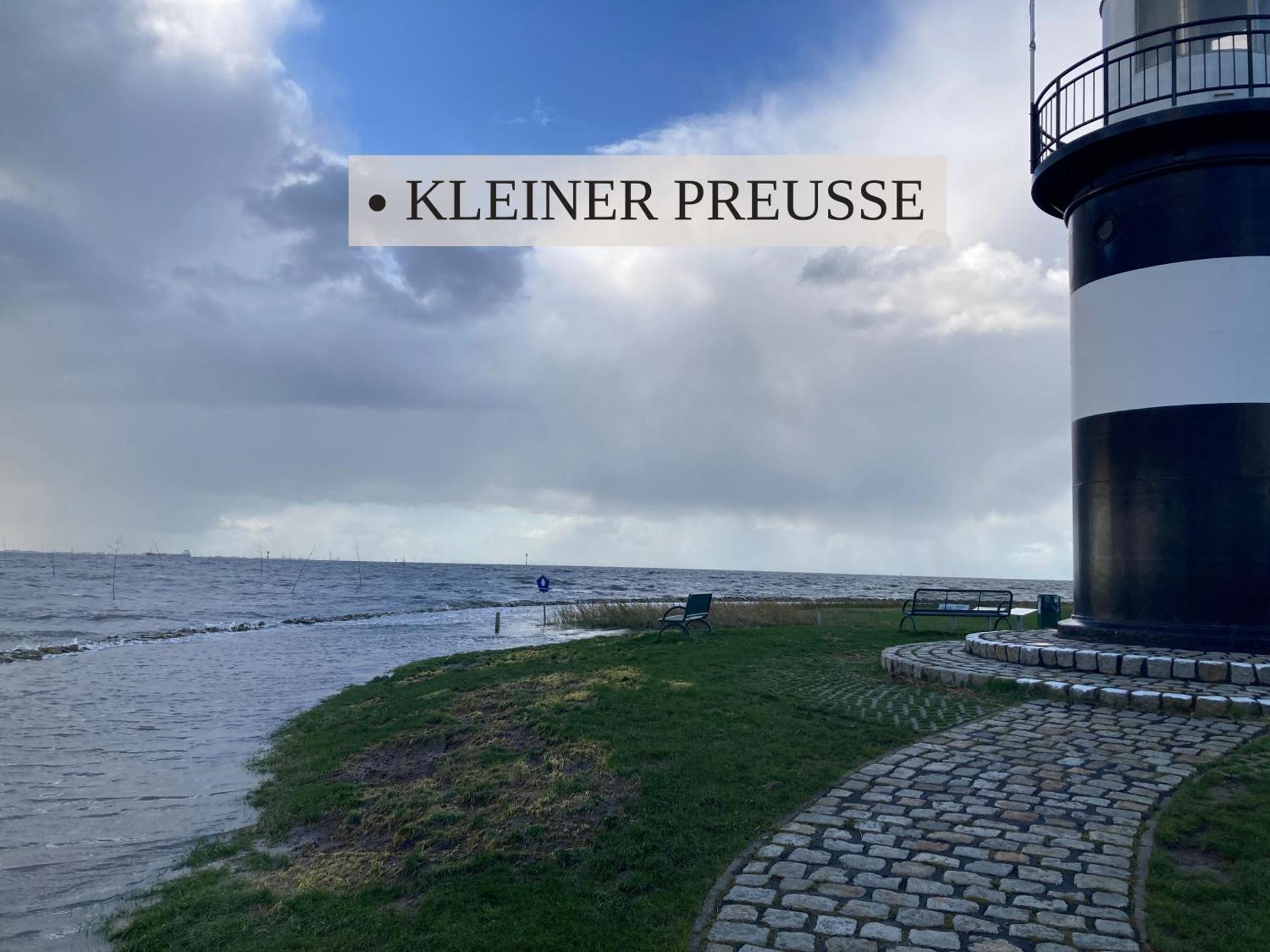 Haus Krabbe, Apartment 10, Naehe Bremerhaven, Fuer 1-2 Personen, 2 Schlafzimmer, Einzelbetten, Zweite Etage, Zentral Gelegen, Bis Zu 2 Hunden Kostenfrei Willkommen Wremen Eksteriør bilde