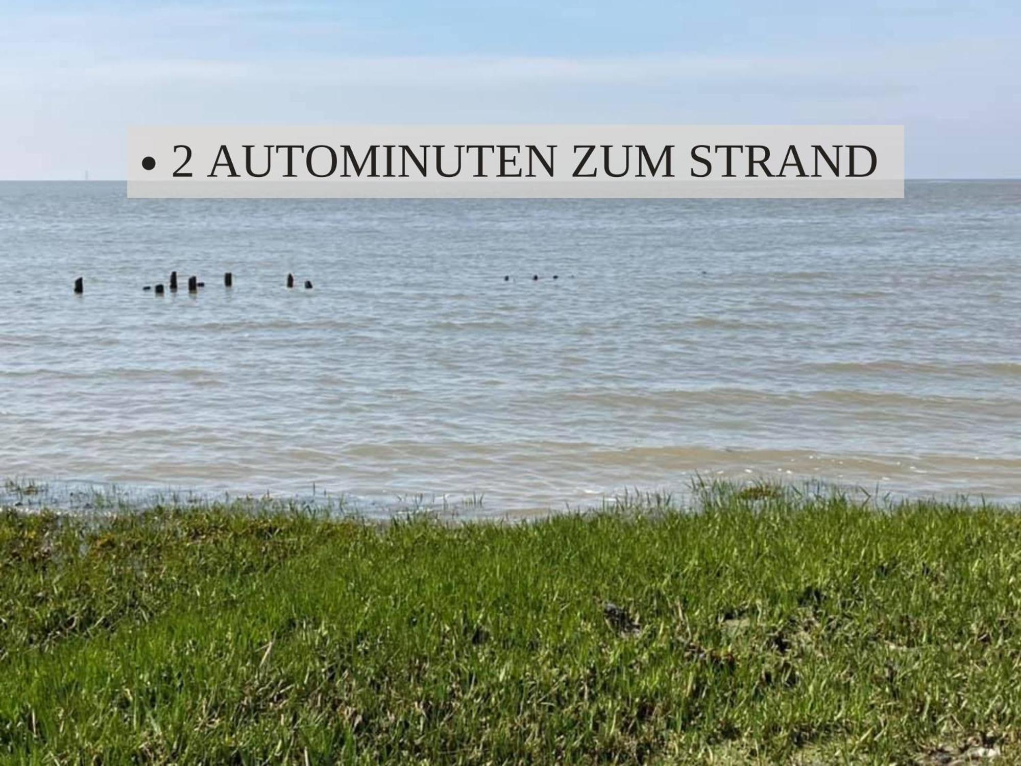 Haus Krabbe, Apartment 10, Naehe Bremerhaven, Fuer 1-2 Personen, 2 Schlafzimmer, Einzelbetten, Zweite Etage, Zentral Gelegen, Bis Zu 2 Hunden Kostenfrei Willkommen Wremen Eksteriør bilde